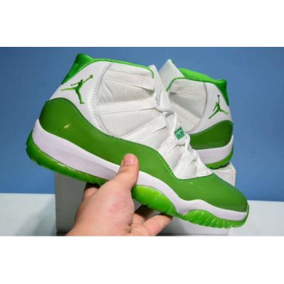 Nike Erkek Air Jordan 11 Apple Yeşil Basketbol Ayakkabısı Türkiye - DFO4KSEC